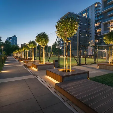 Kasprzaka Lägenhetshotell Warszawa